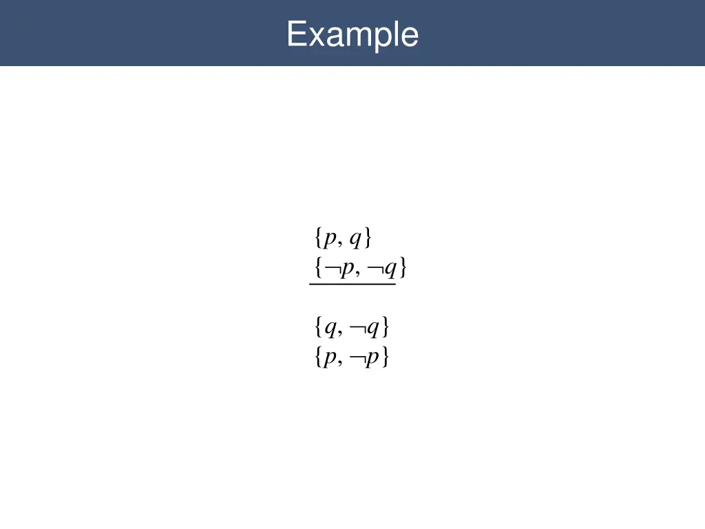 propositional resolution example 3