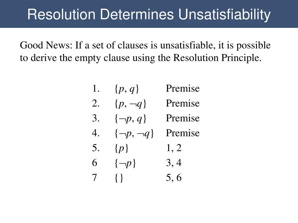 resolution not generatively complete resolution 1