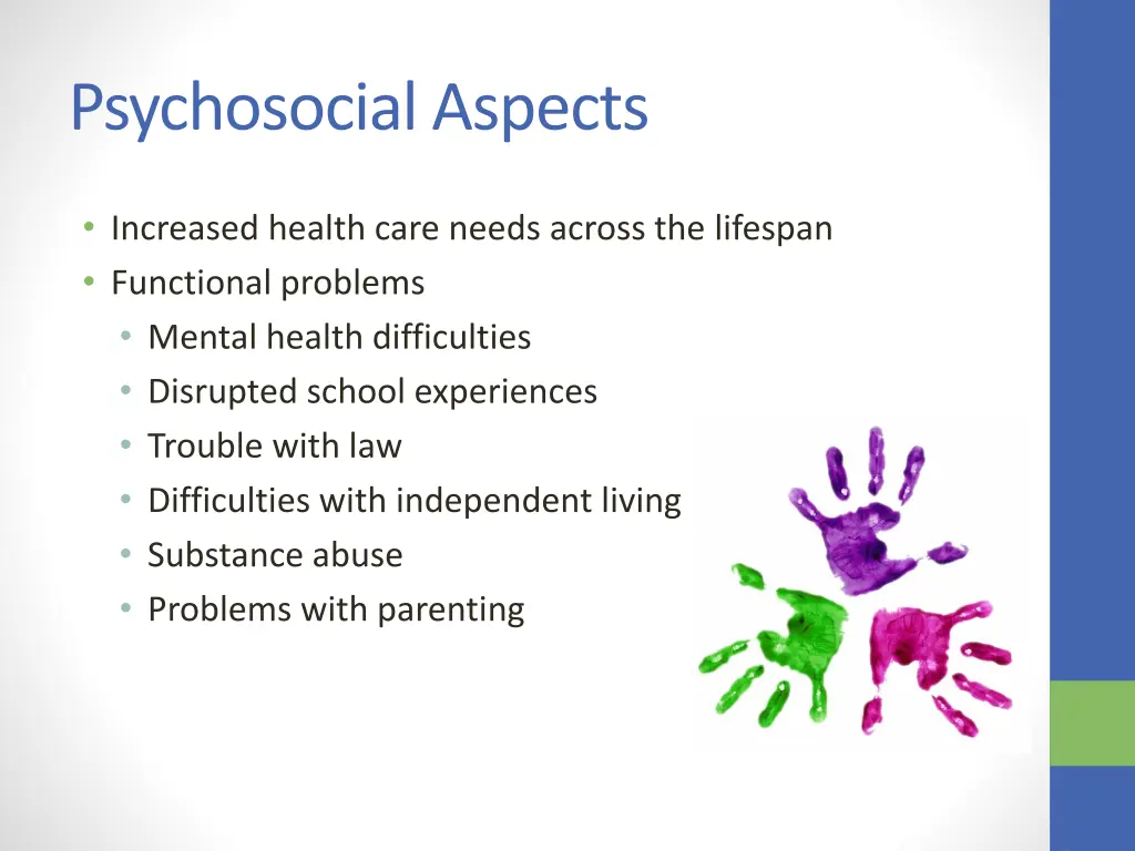 psychosocial aspects