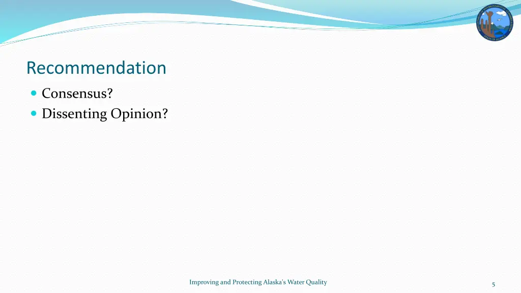 recommendation