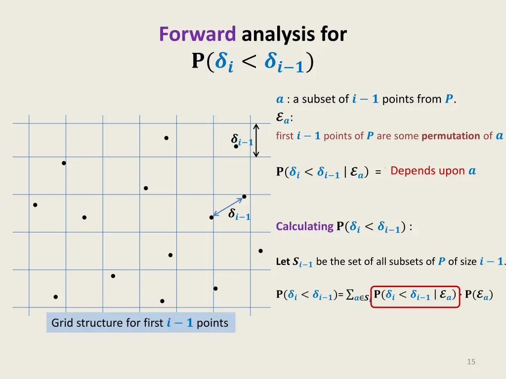 forward analysis for 2