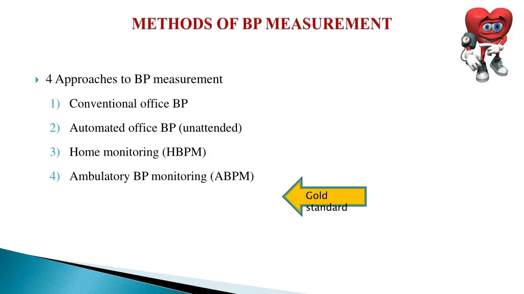 4 approaches to bp measurement