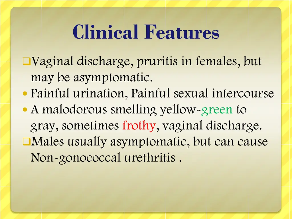 clinical features 1