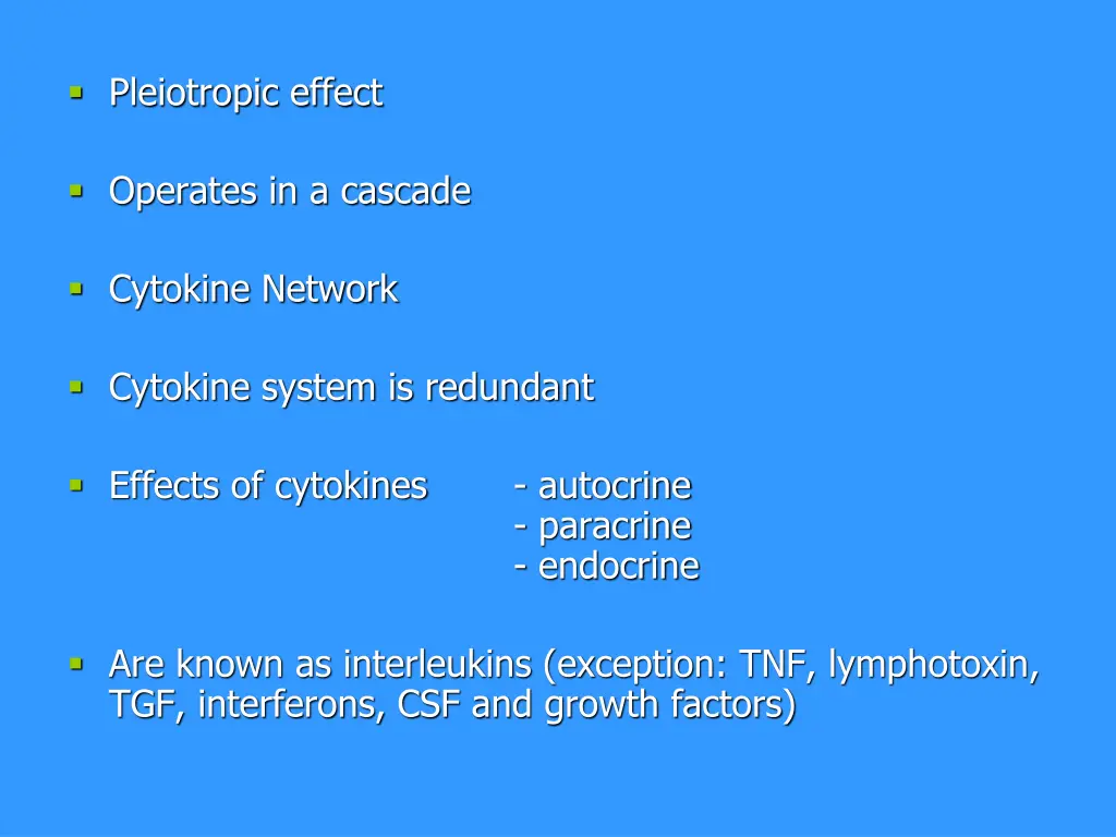 pleiotropic effect