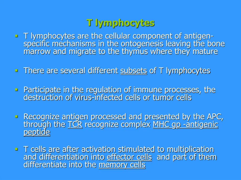 t lymphocytes 1