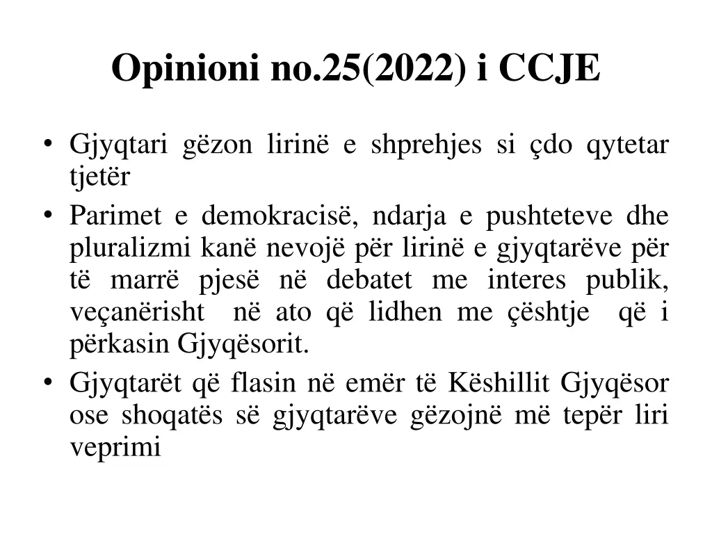 opinioni no 25 2022 i ccje