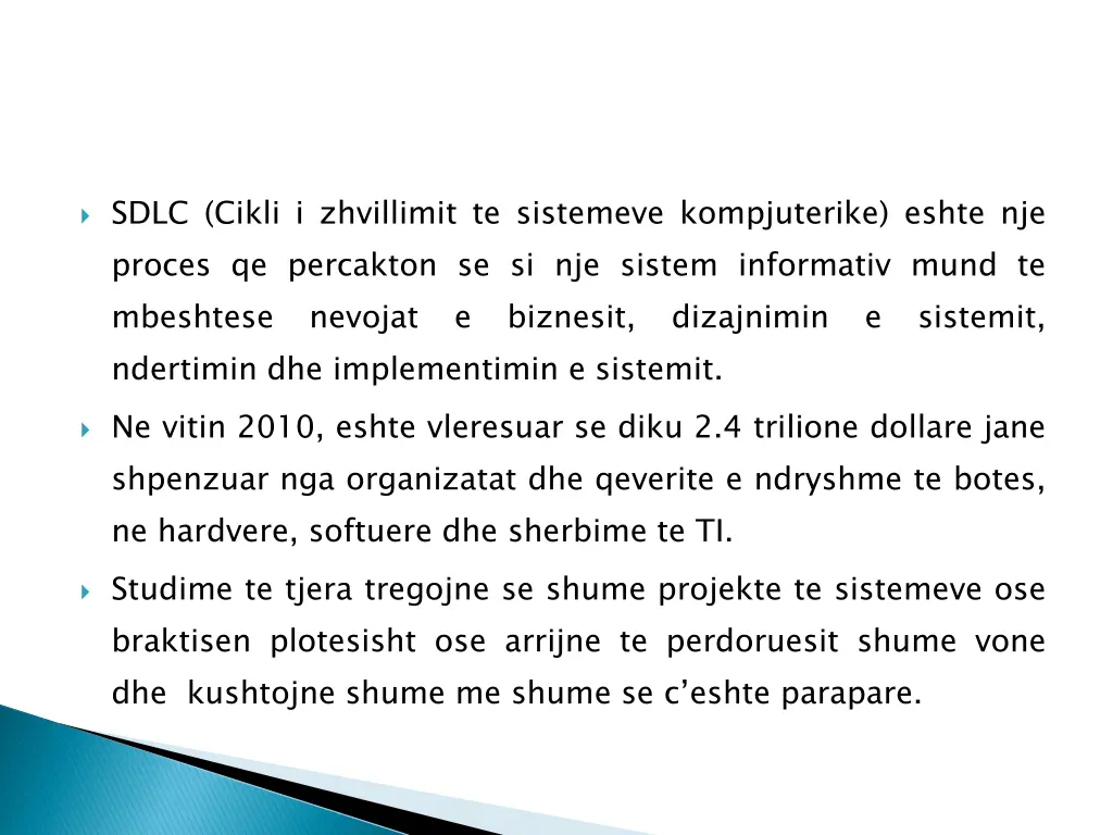 sdlc cikli i zhvillimit te sistemeve kompjuterike