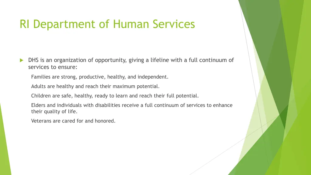 ri department of human services