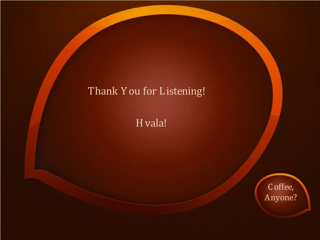 thank you for listening
