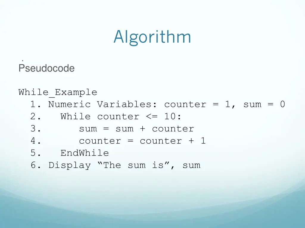 algorithm 3