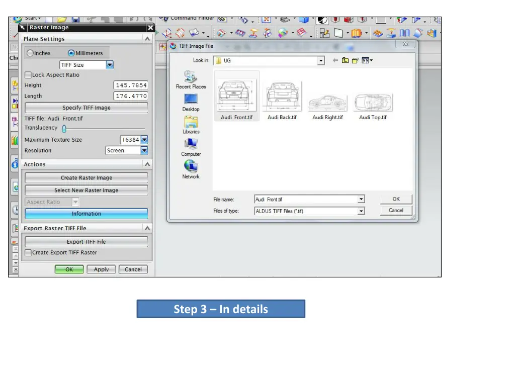 step 3 in details