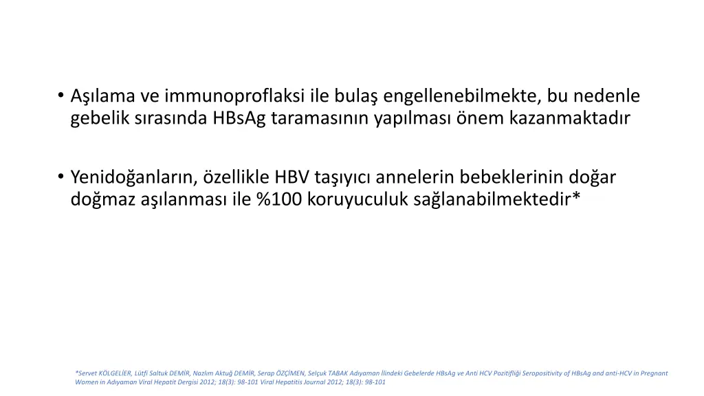 a lama ve immunoproflaksi ile bula