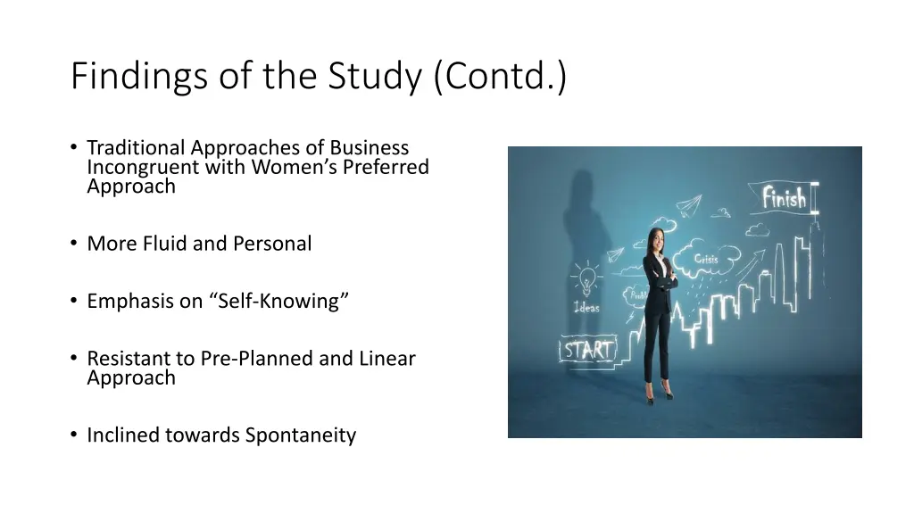 findings of the study contd 1
