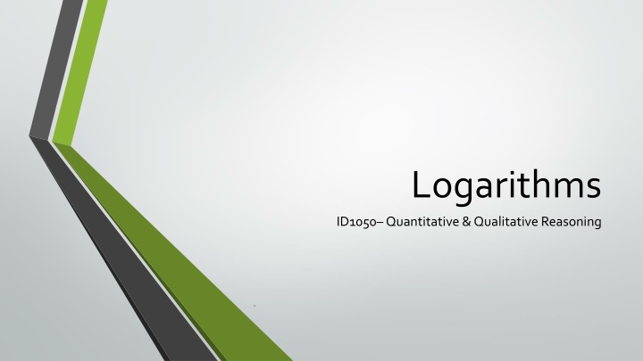 logarithms