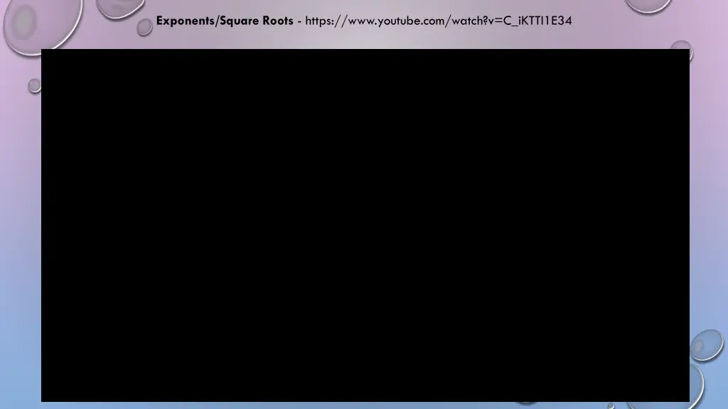 exponents square roots https www youtube