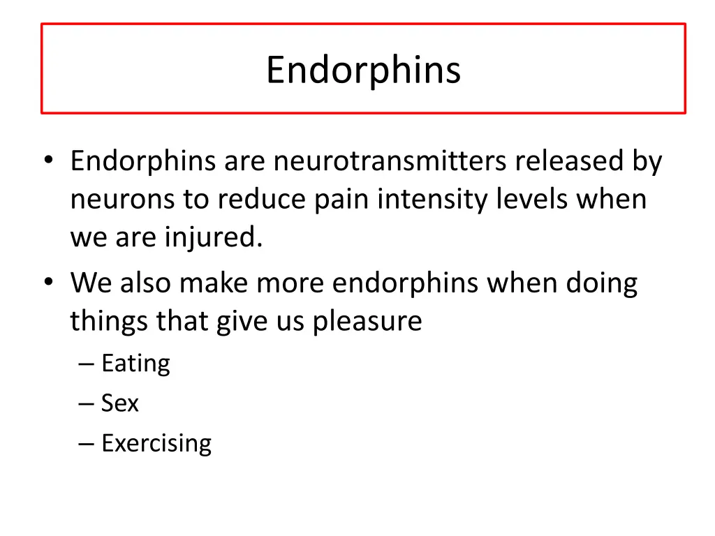 endorphins