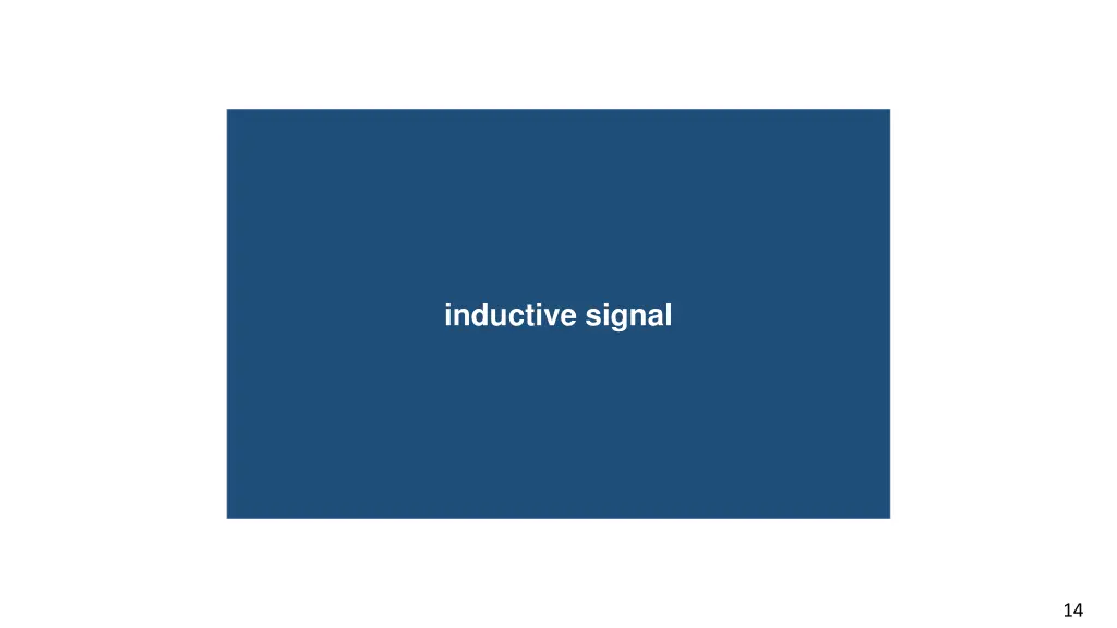 inductive signal
