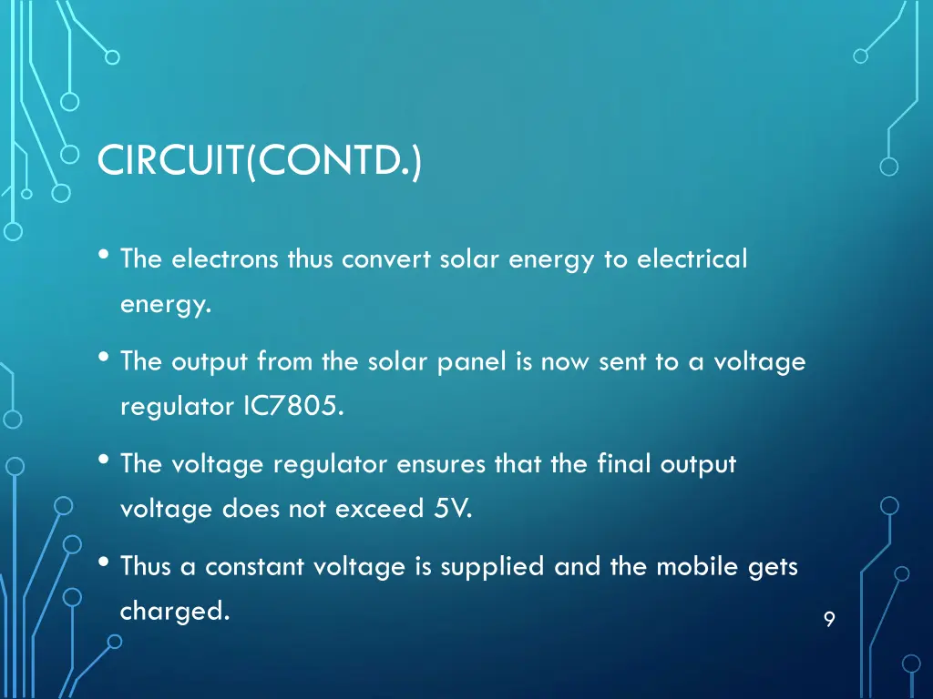 circuit contd
