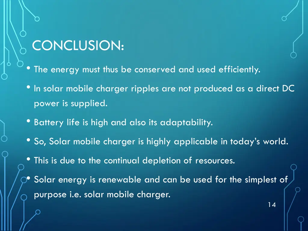 conclusion