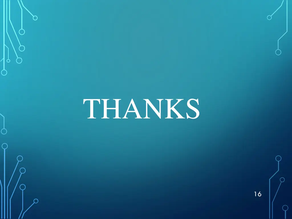 thanks