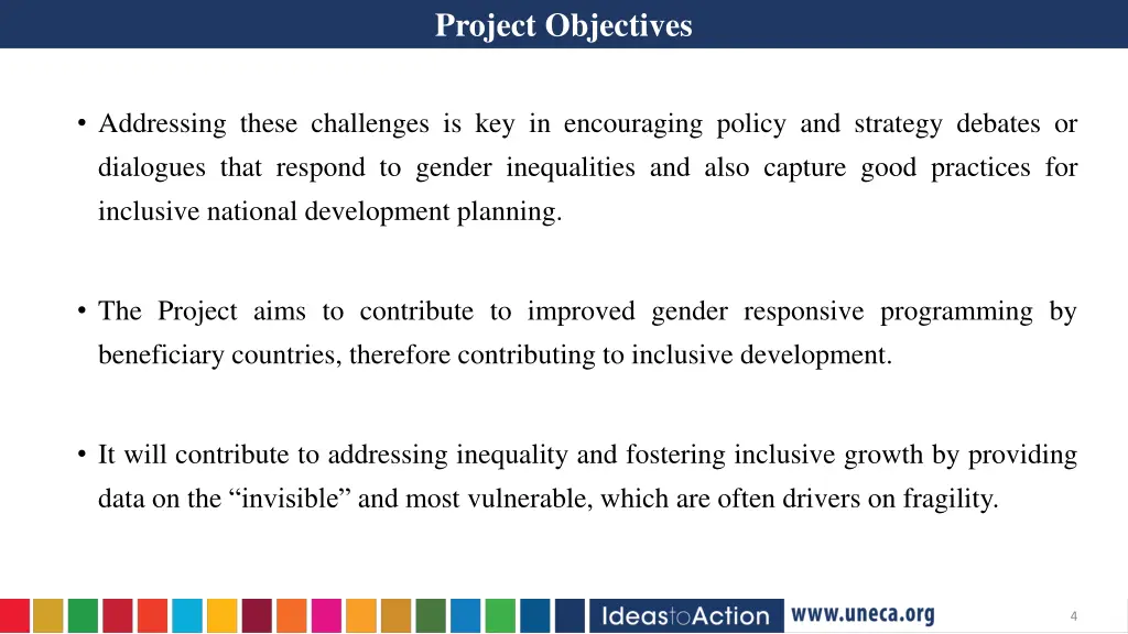 project objectives