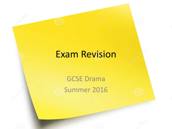 exam revision