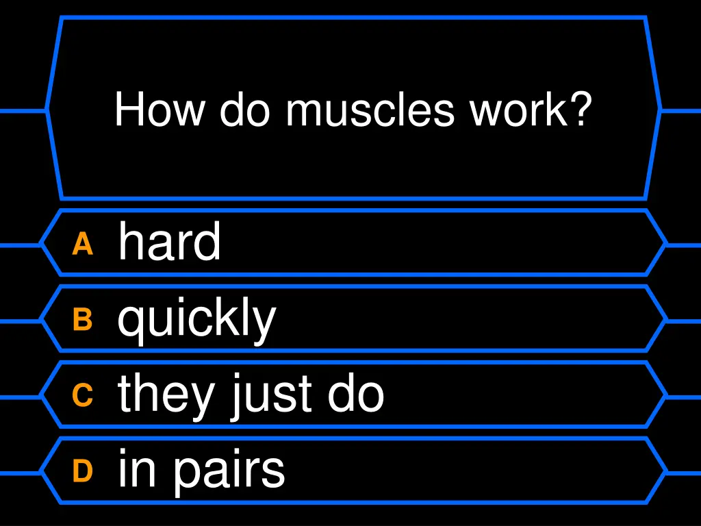 how do muscles work