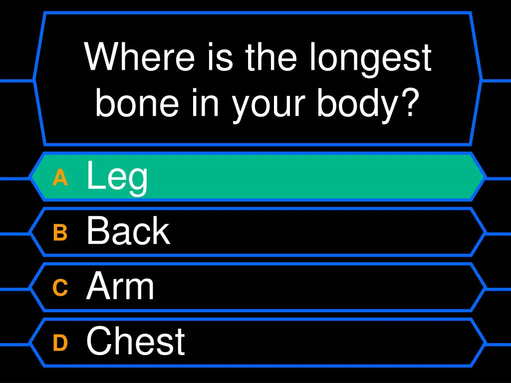 where is the longest bone in your body 1