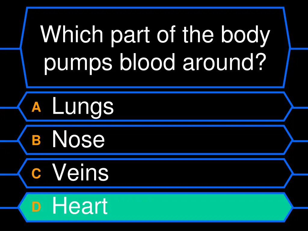 which part of the body pumps blood around 1