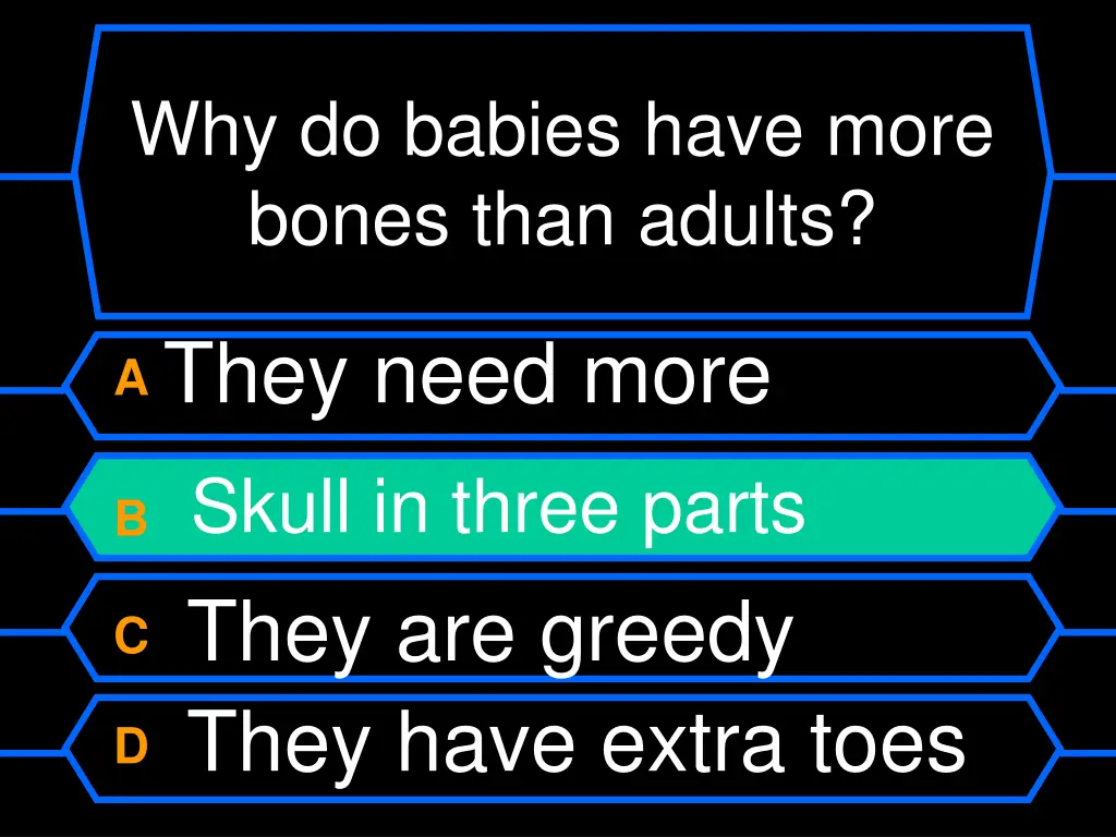why do babies have more bones than adults 1