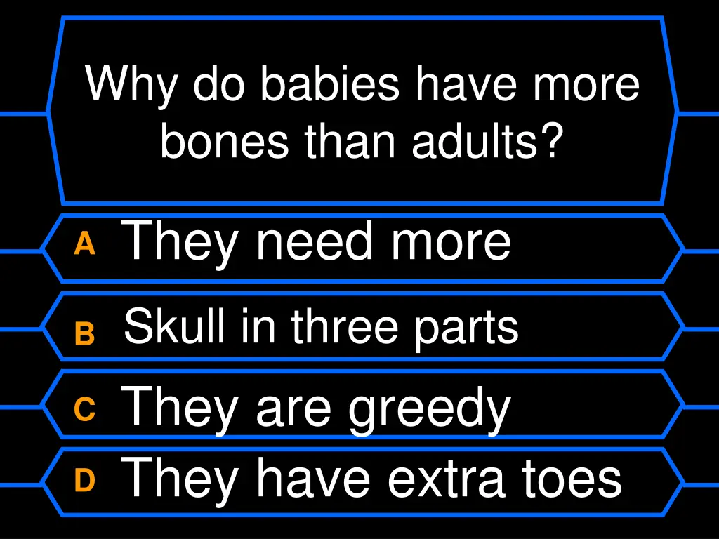 why do babies have more bones than adults