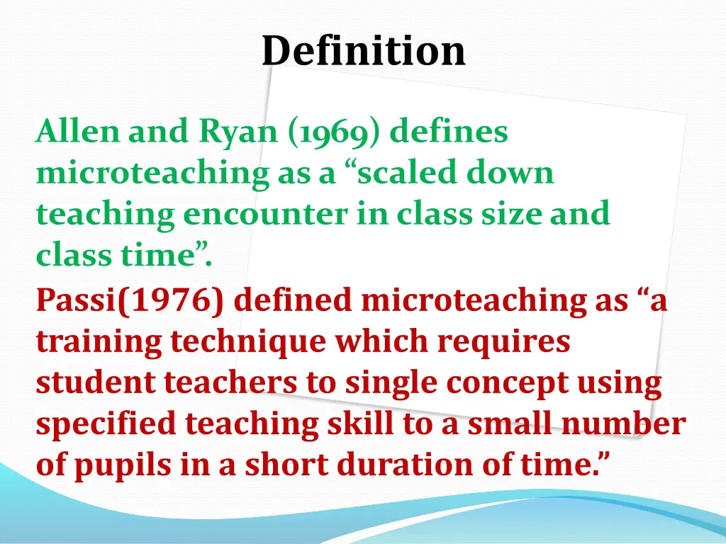 definition