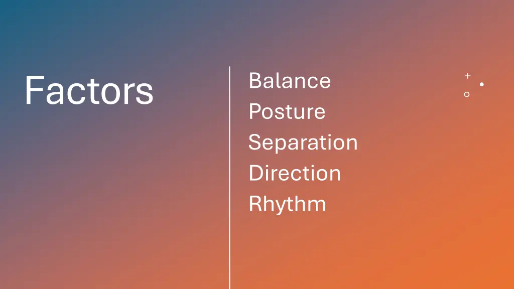 factors