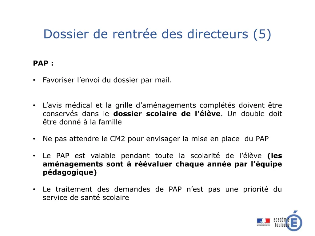 dossier de rentr e des directeurs 5