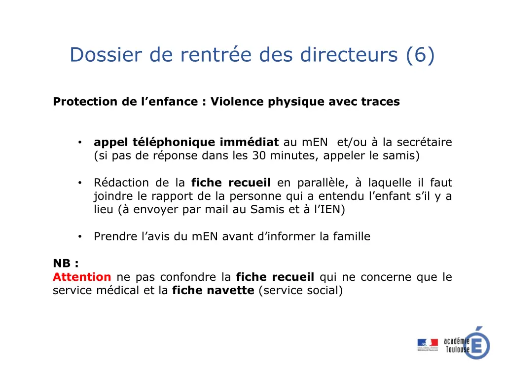dossier de rentr e des directeurs 6