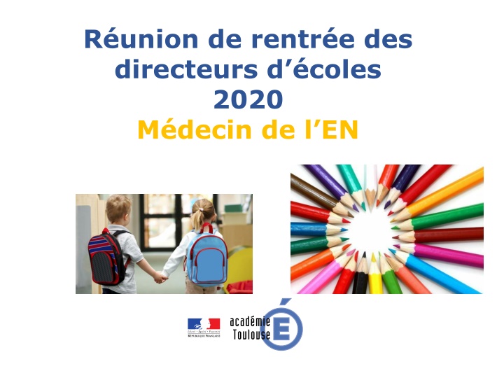 r union de rentr e des directeurs d coles 2020