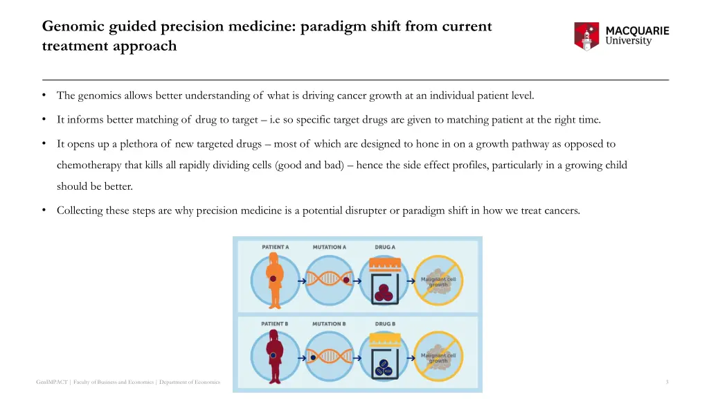 genomic guided precision medicine paradigm shift