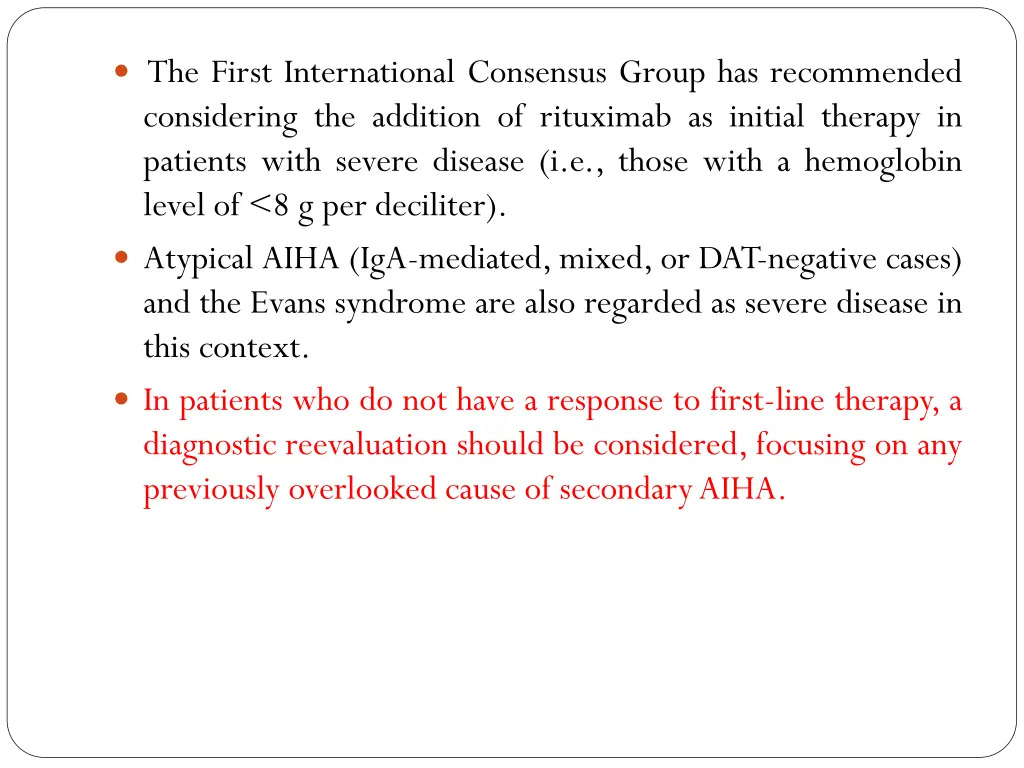 the first international consensus group
