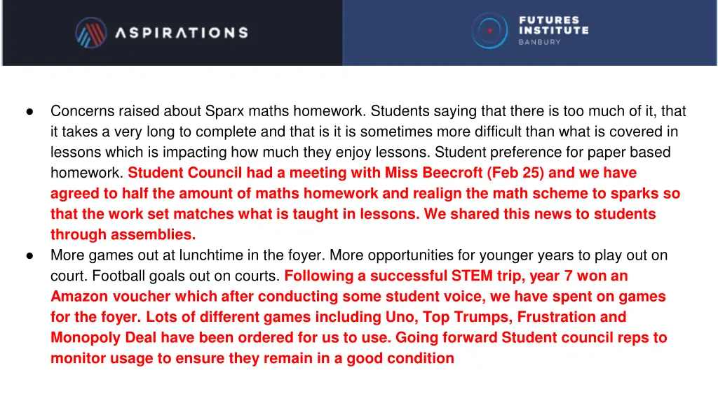 concerns raised about sparx maths homework