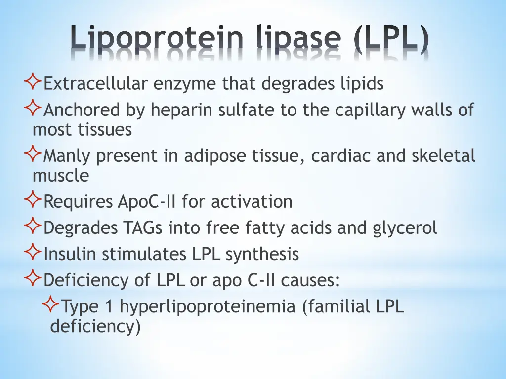 lipoprotein lipase lpl