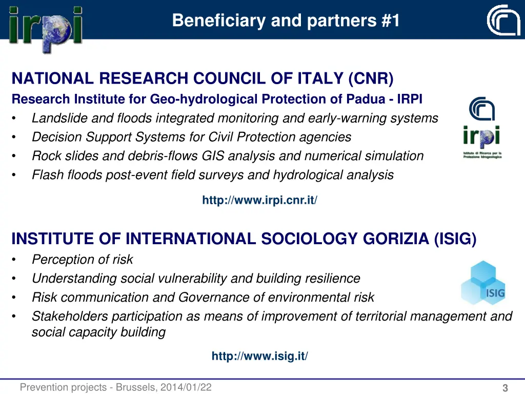 beneficiary and partners 1