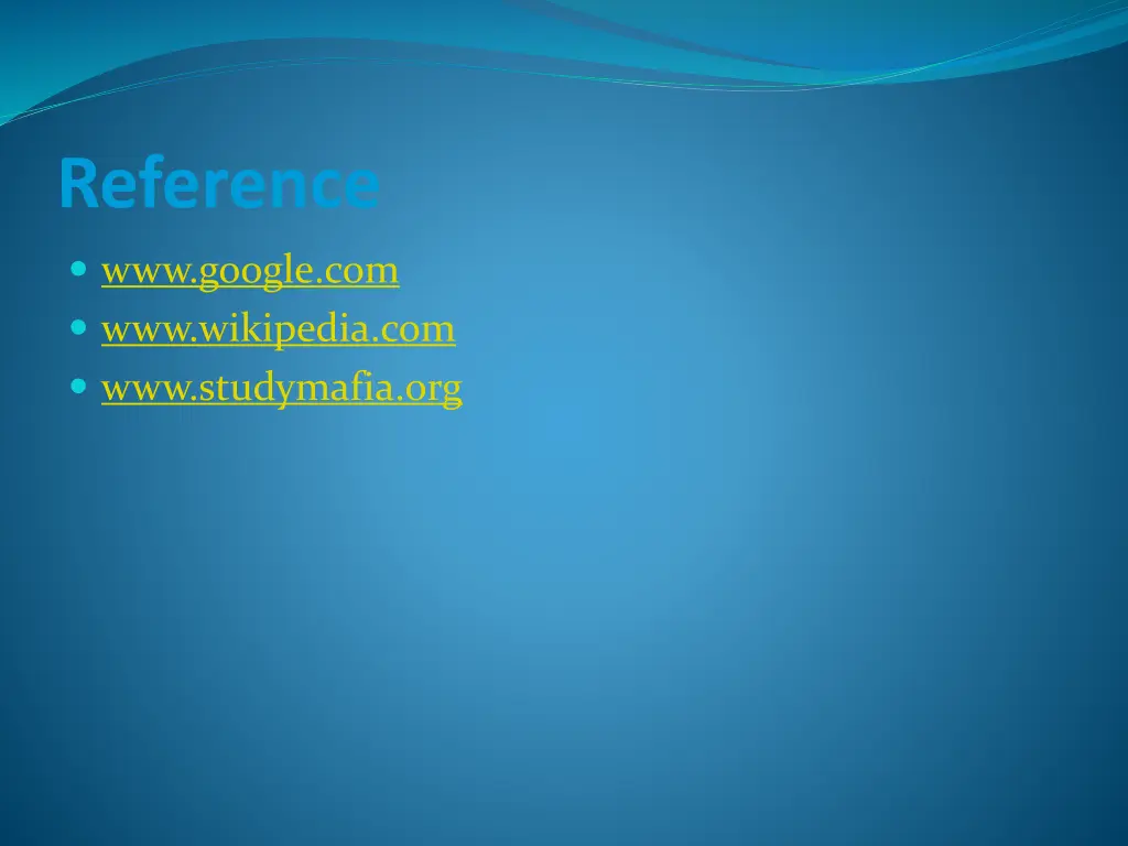 reference