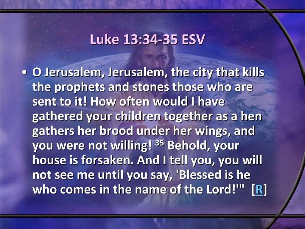 luke 13 34 35 esv