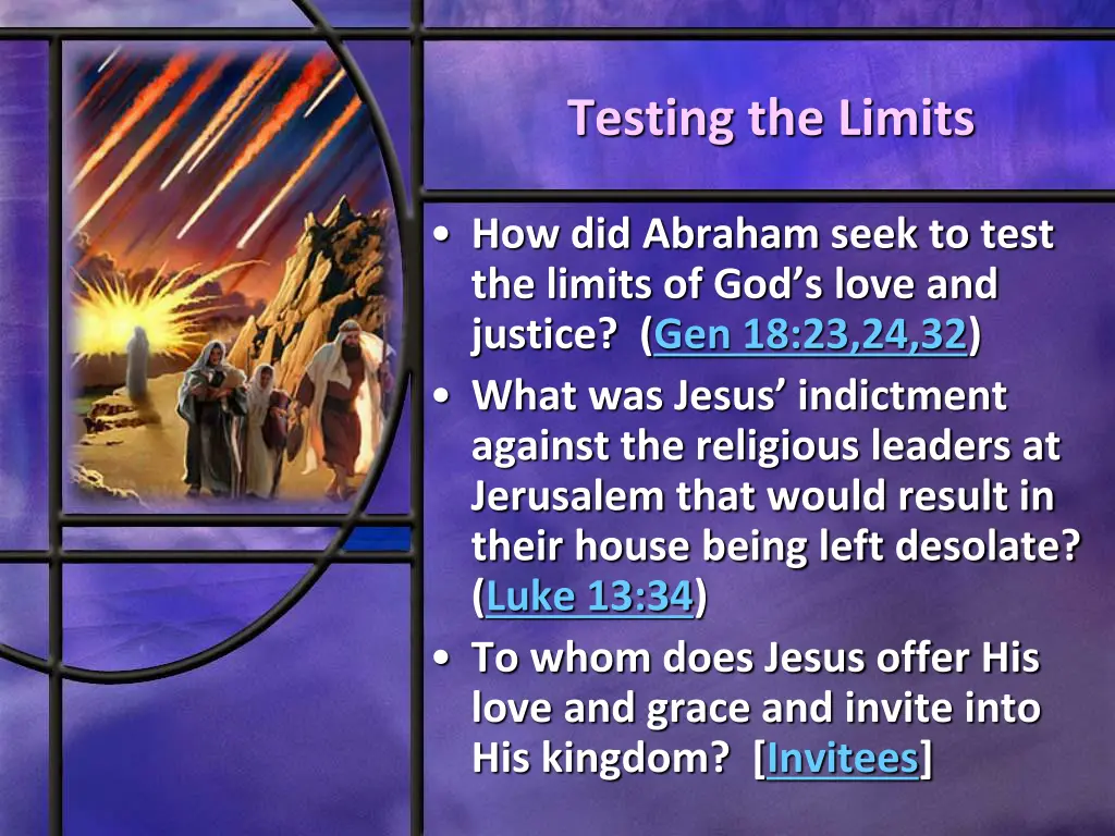 testing the limits