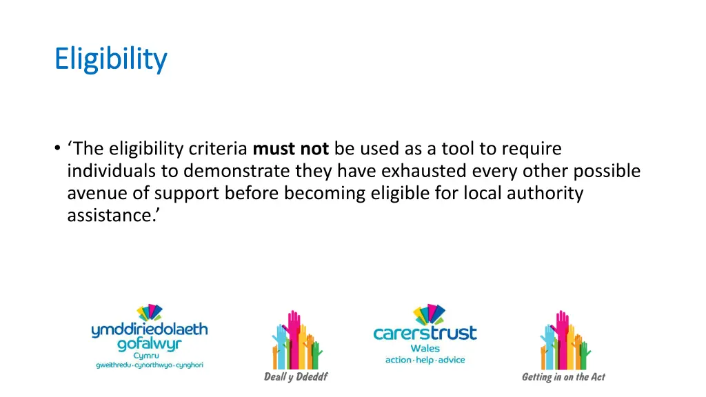 eligibility eligibility