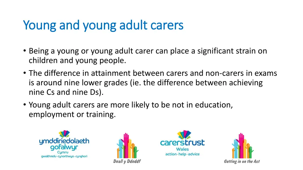 young and young adult carers young and young 2
