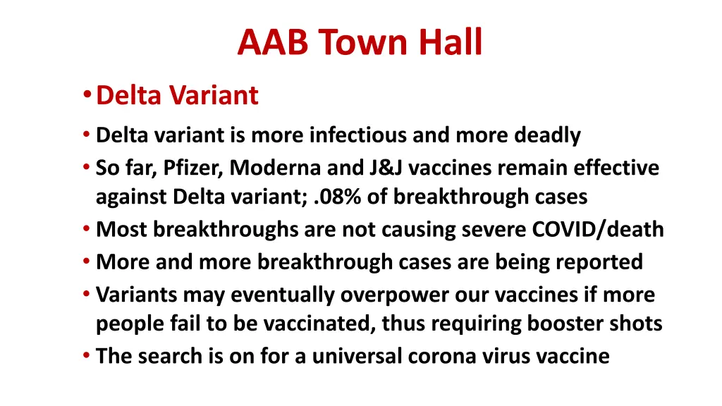 aab town hall 9