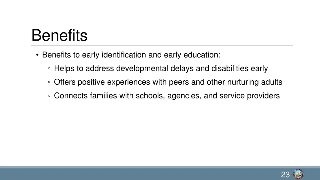 benefits