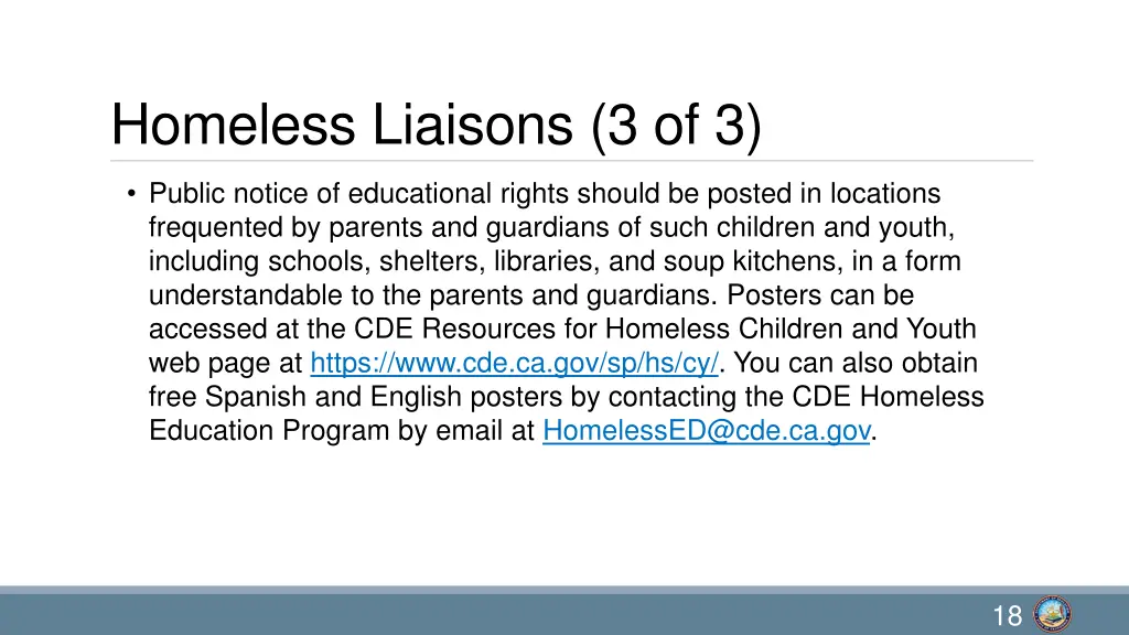 homeless liaisons 3 of 3