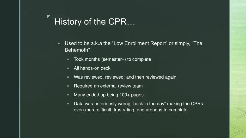 history of the cpr